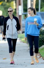 JENNIFER GARNER Out for Coffee in Satna Monica 10/26/2015