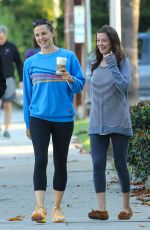 JENNIFER GARNER Out for Coffee in Satna Monica 10/26/2015