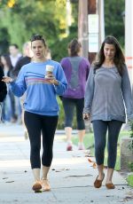 JENNIFER GARNER Out for Coffee in Satna Monica 10/26/2015