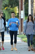 JENNIFER GARNER Out for Coffee in Satna Monica 10/26/2015