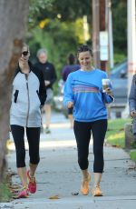 JENNIFER GARNER Out for Coffee in Satna Monica 10/26/2015