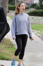 JENNIFER GARNER Out in Los Angeles 10/28/2015