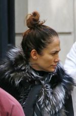 JENNIFER LOPEZ Out and About in New York, 10/16/2015