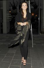JENNIFER METCALFE at Tapas Revolution in Shoreditch 16/10/2015