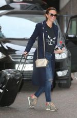 JENNIFER METCALFE Leaves ITV Studios in London 10/19/2015