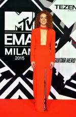 JESS GLYNNE at MTV European Music Awards 2015 in Milan 10/25/2015