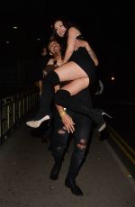 JESS IMPIAZZI Night Out in Guildford 10/16/2015