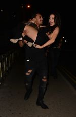 JESS IMPIAZZI Night Out in Guildford 10/16/2015