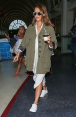 JESSICA ALBA at Los Angeles International Airport 10/24/2015