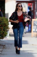 JESSICA ALBA in Jeans Out and About in Los Angeles 10/14/2015