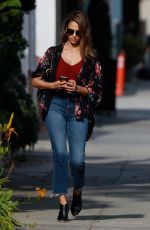 JESSICA ALBA in Jeans Out and About in Los Angeles 10/14/2015