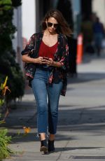 JESSICA ALBA in Jeans Out and About in Los Angeles 10/14/2015