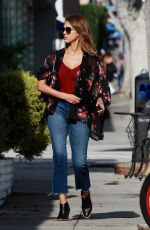 JESSICA ALBA in Jeans Out and About in Los Angeles 10/14/2015