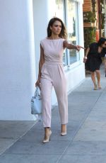 JESSICA ALBA Out and About in Beverly Hills 10/02/2015