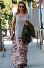 JESSICA ALBA Out and About in Los Angeles 10/12/2015