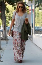 JESSICA ALBA Out and About in Los Angeles 10/12/2015