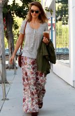 JESSICA ALBA Out and About in Los Angeles 10/12/2015