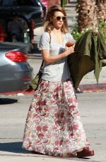 JESSICA ALBA Out and About in Los Angeles 10/12/2015