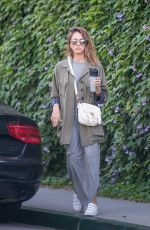 JESSICA ALBA Out and About in Los Angeles 10/21/2015