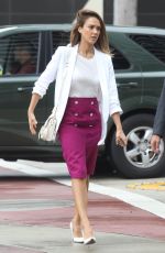 JESSICA ALBA Out and About in Los Angeles 10/23/2015