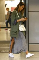 JESSICA ALBA Out in Los Angeles 10/21/2015