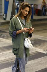 JESSICA ALBA Out in Los Angeles 10/21/2015