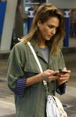 JESSICA ALBA Out in Los Angeles 10/21/2015