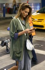 JESSICA ALBA Out in Los Angeles 10/21/2015