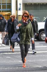 JESSICA ALBA Out in New York 10/27/2015