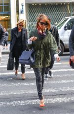 JESSICA ALBA Out in New York 10/27/2015