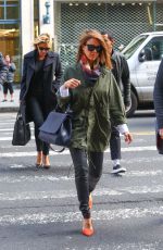 JESSICA ALBA Out in New York 10/27/2015