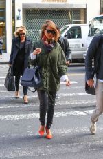 JESSICA ALBA Out in New York 10/27/2015