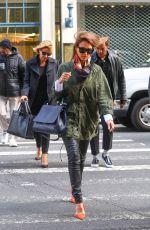 JESSICA ALBA Out in New York 10/27/2015