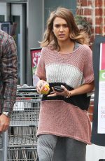 JESSICA ALBA Out Shopping in Los Angeles 10/015/2015
