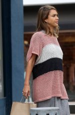 JESSICA ALBA Out Shopping in Los Angeles 10/015/2015
