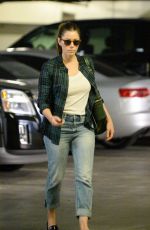 JESSICA BIEL Out and About in Santa Monica 10/02/2015