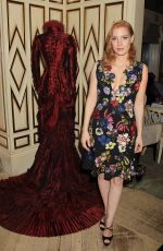 JESSICA CHASTAIN at Crimson Peak Screening in New York 10/13/2015