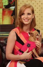 JESSICA CHASTAIN at Univision