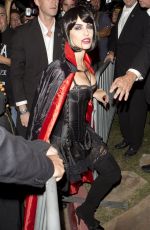 JESSICA LOWNDES at Casa Tequila Halloween Party in Beverly Hills 10/30/2015