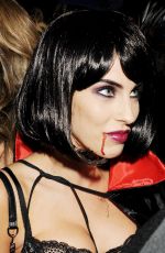 JESSICA LOWNDES at Casa Tequila Halloween Party in Beverly Hills 10/30/2015