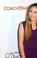 JESSICA SANCHEZ at Coachart Gala of Champions in Beverly Hills 10/15/2015