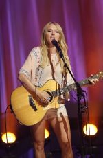 JEWEL KILCHER Performs at Jimmy Kimmel Live in Hollywood 10/06/2015