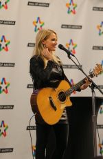 JEWEL KILCHER Performs at Mall of America in Bloomington 10/05/2015