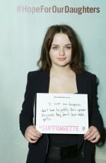 JOEY KING at Suffragette Premiere in Los Angeles 10/20/2015