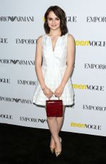 JOEY KING at Teen Vogue’s 13th Annual Young Hollywood Issue Launch Party in Los Angeles 10/02/2015