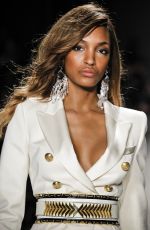 JOURDAN DUNN at Balmain X H&M Collection Launch in New York 10/20/2015
