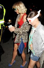 JULIANNE HOUGH at Casa Tequila Halloween Party in Beverly Hills 10/30/2015