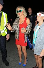 JULIANNE HOUGH at Casa Tequila Halloween Party in Beverly Hills 10/30/2015