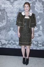 JULIANNE MOORE at Chanel Exhibition Party in London 10/12/2015