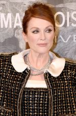 JULIANNE MOORE at Chanel Exhibition Party in London 10/12/2015